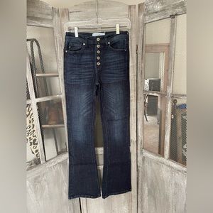 Kan Can Petite Bootcut Jeans